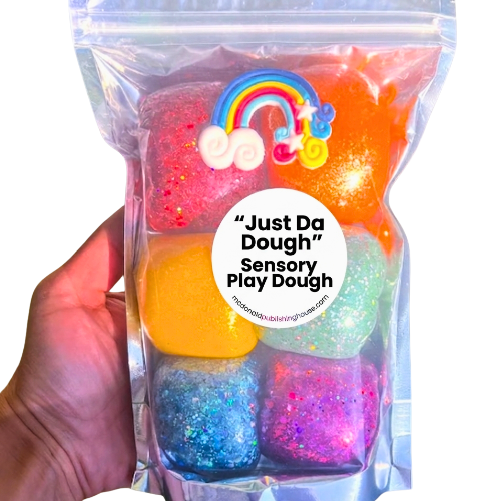 "Just Da Dough" Rainbow Play Dough Pack