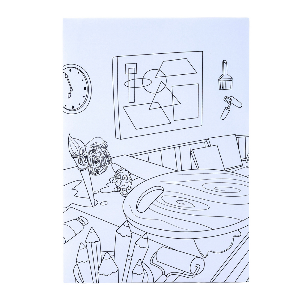Blobby Coloring Pages