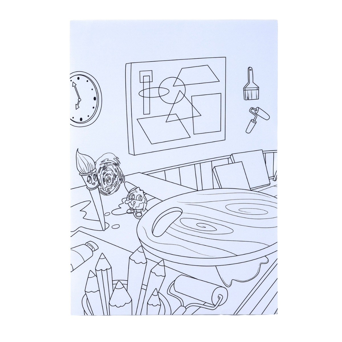 Blobby Coloring Pages