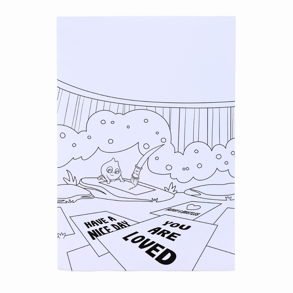 Blobby Coloring Pages