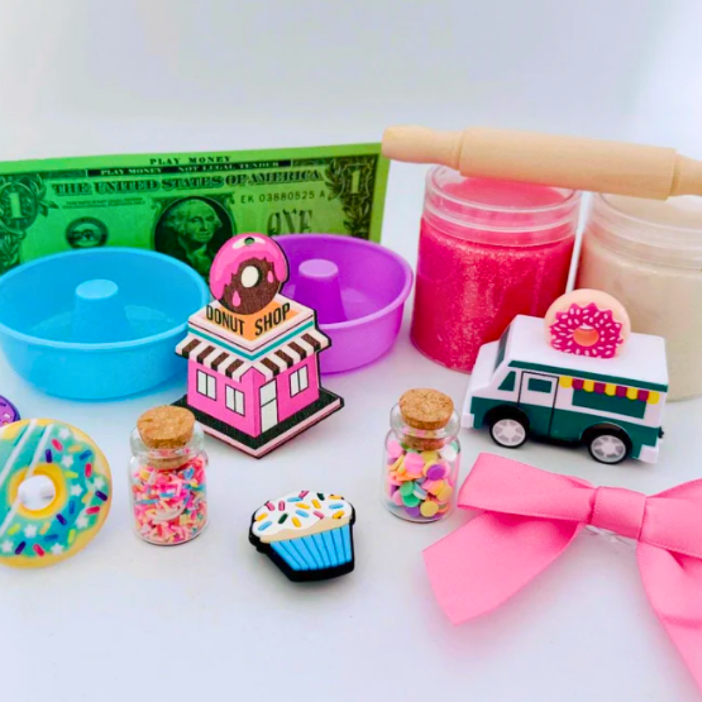 Donut Shop Play Dough Pouch