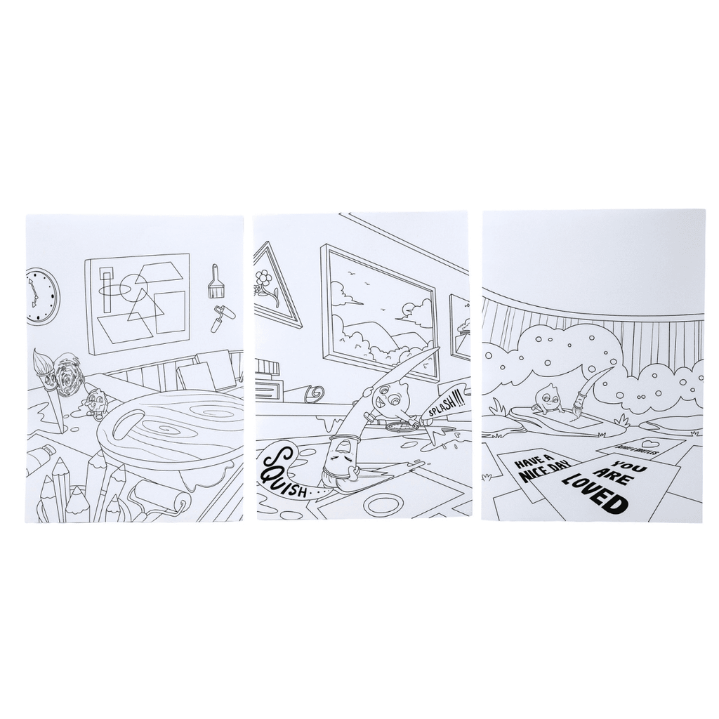 Blobby Coloring Pages - McDonald Publishing House