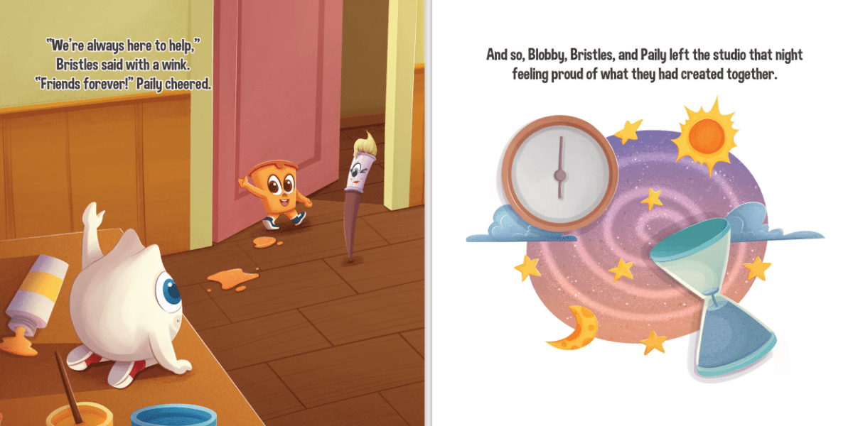 Blobby’s Big Paint Project - McDonald Publishing House