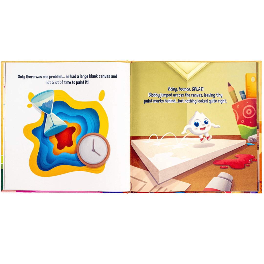 Blobby’s Big Paint Project - McDonald Publishing House