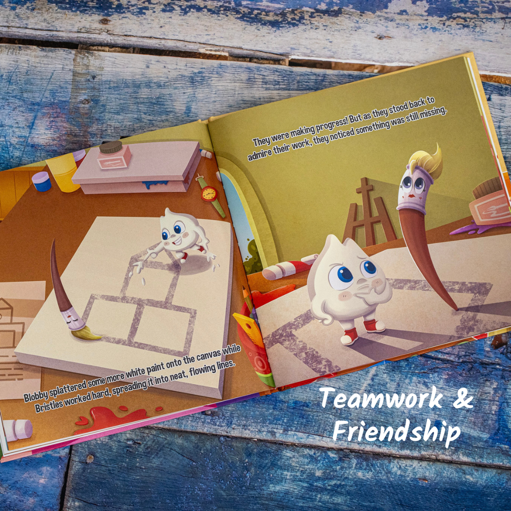 Blobby’s Big Paint Project - McDonald Publishing House