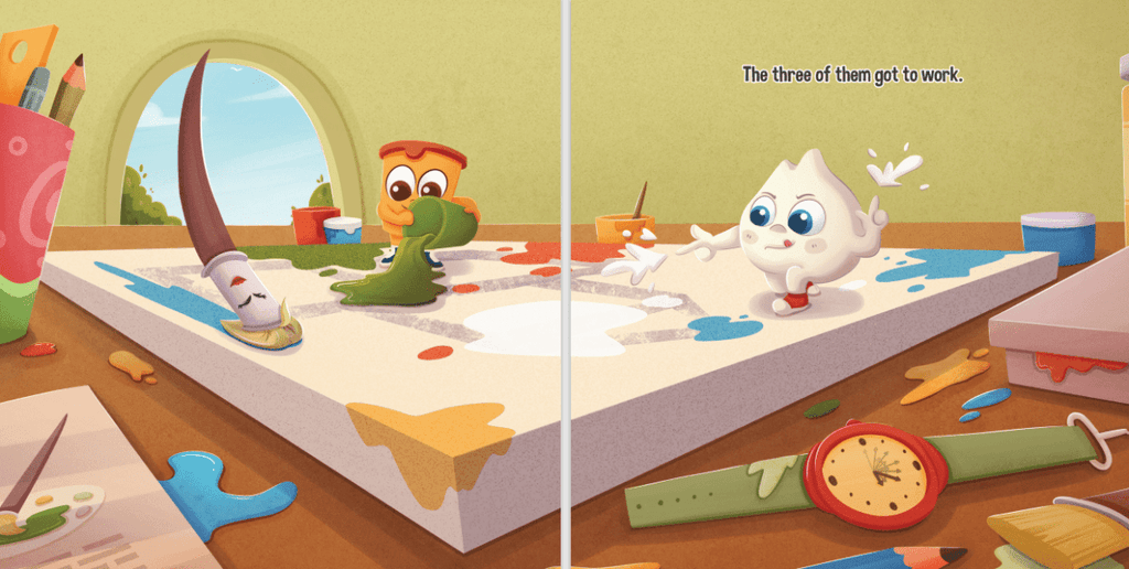 Blobby’s Big Paint Project - McDonald Publishing House