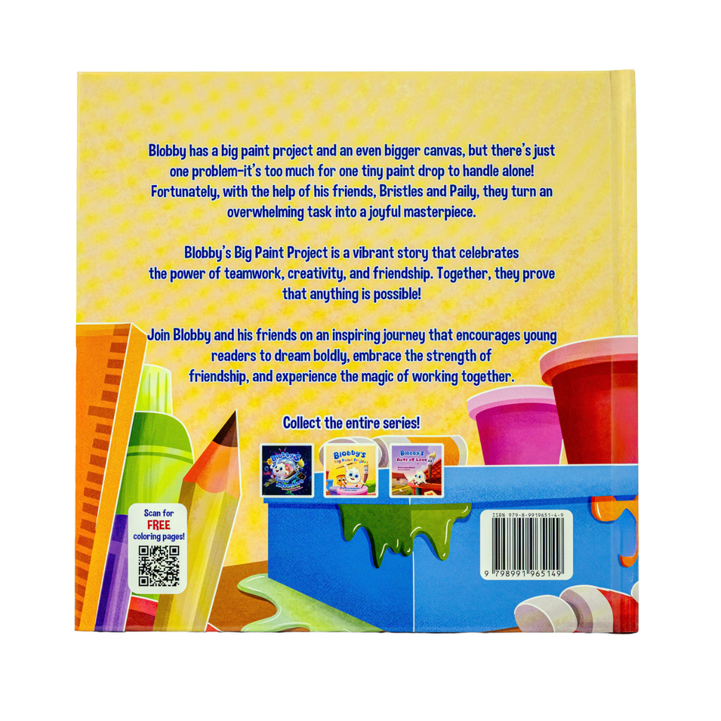 Blobby’s Big Paint Project - McDonald Publishing House