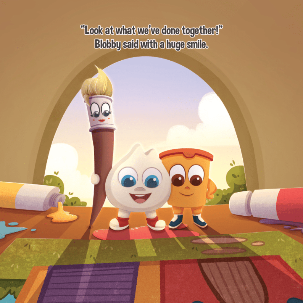 Blobby’s Big Paint Project - McDonald Publishing House