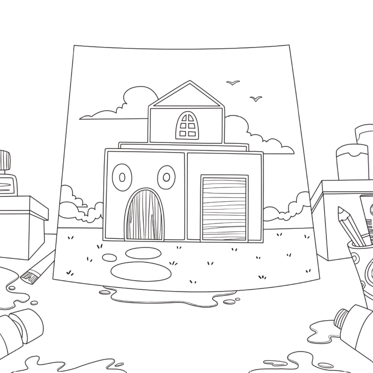 Blobby’s Magical Coloring Book - McDonald Publishing House