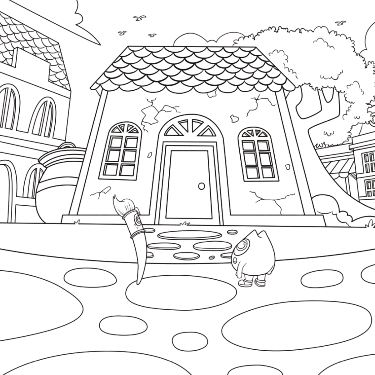 Blobby’s Magical Coloring Book - McDonald Publishing House