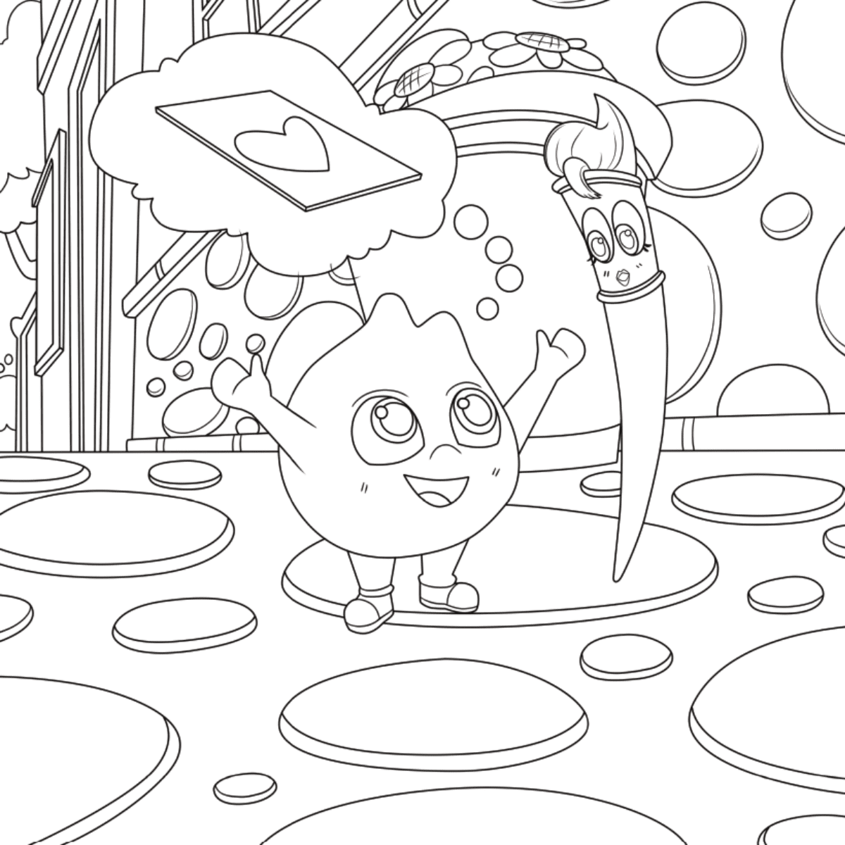 Blobby’s Magical Coloring Book - McDonald Publishing House