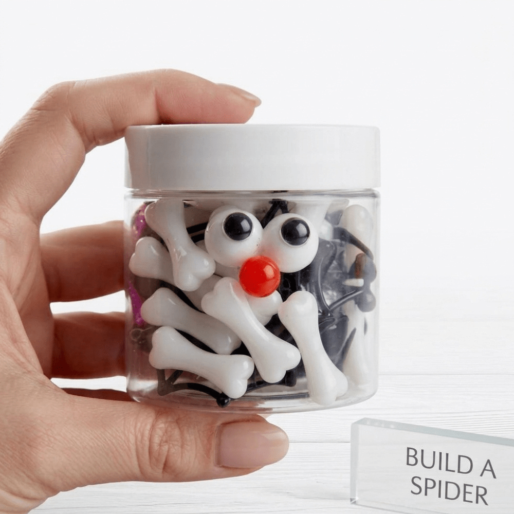 Build a Spider Play Dough Jar - McDonald Publishing House