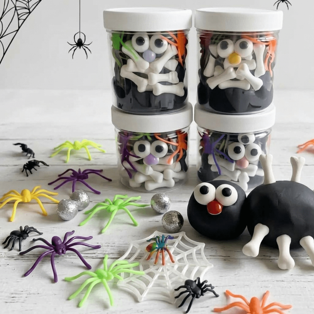 Build a Spider Play Dough Jar - McDonald Publishing House