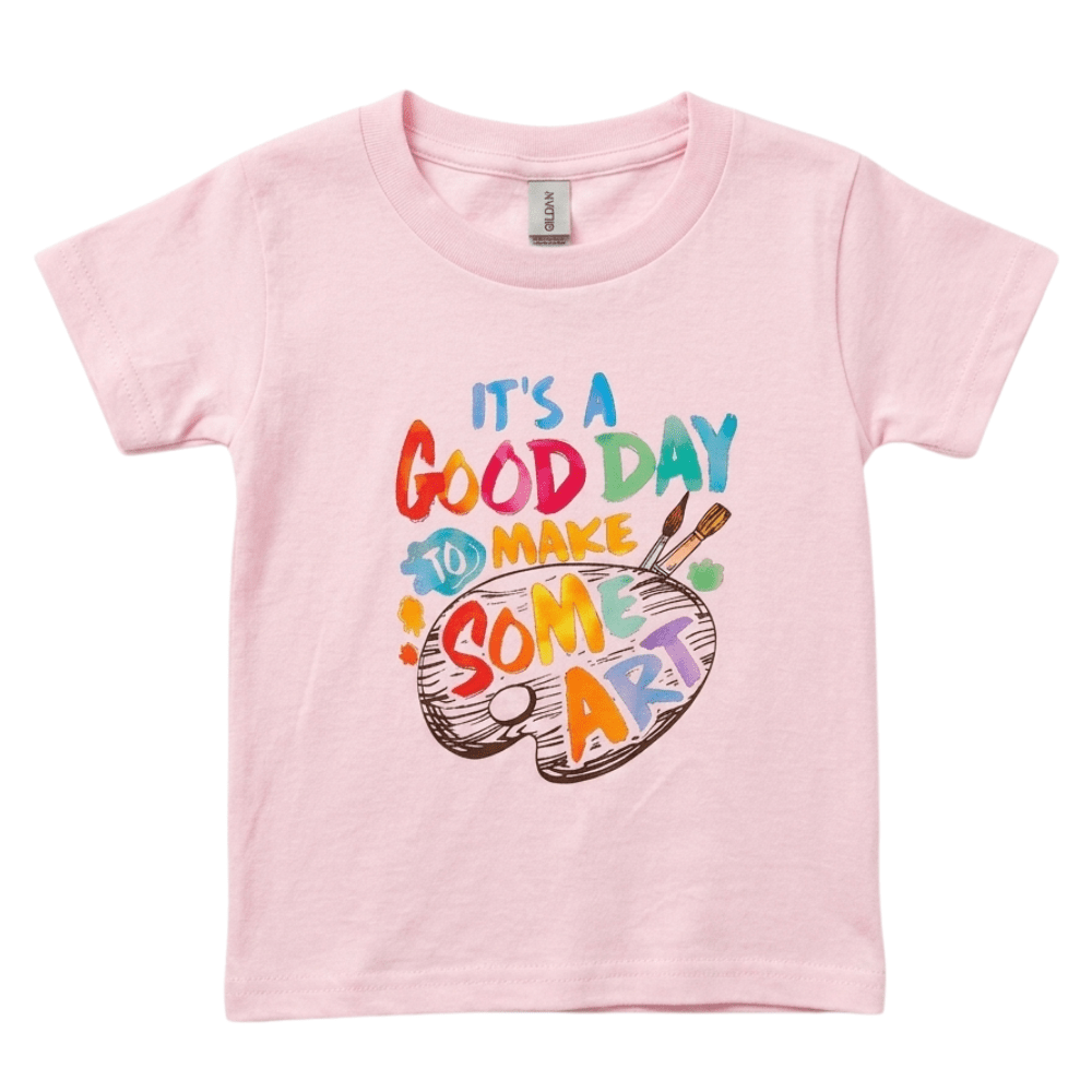 It's a Good Day to Make Some Art Kid Shirt - McDonald Publishing House
