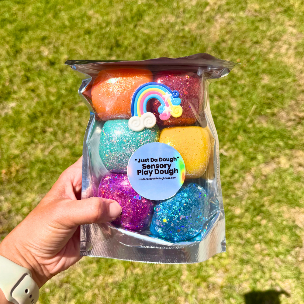 "Just Da Dough" Rainbow Play Dough Pack - McDonald Publishing House