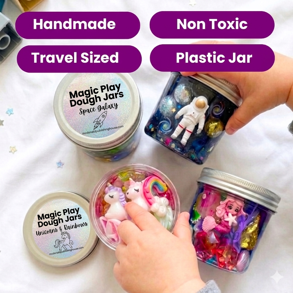 Magic Play Dough Jars - McDonald Publishing House