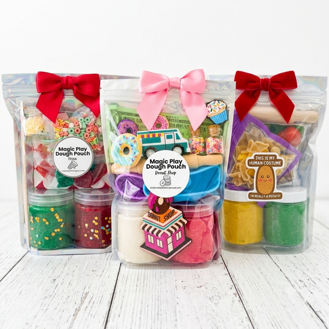 Magic Play Dough Pouches - McDonald Publishing House