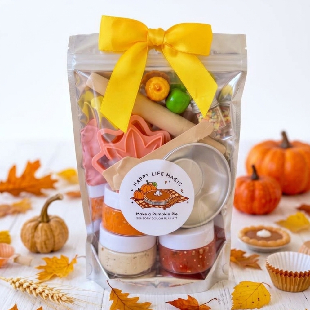 Make a Pie Play Dough Pouch - McDonald Publishing House