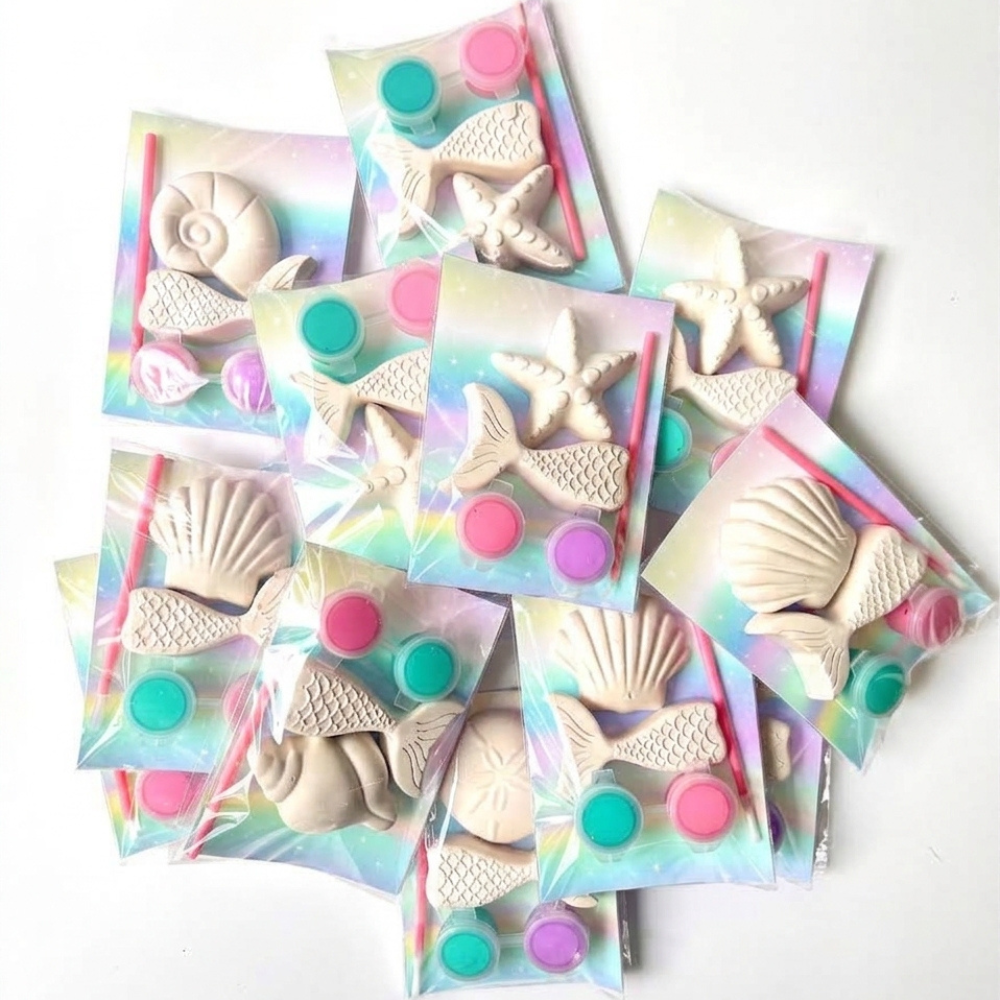 Mermaid & Seashell Paint Kit - McDonald Publishing House