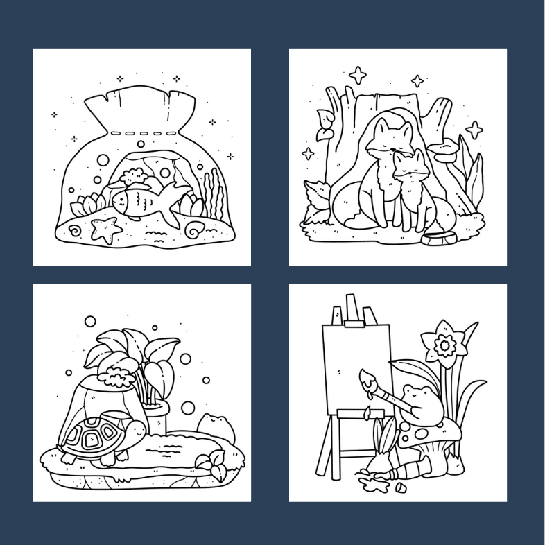 Nature's Playground Coloring Book - McDonald Publishing House