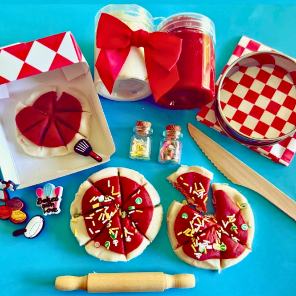 Pizza Play Dough Pouch
