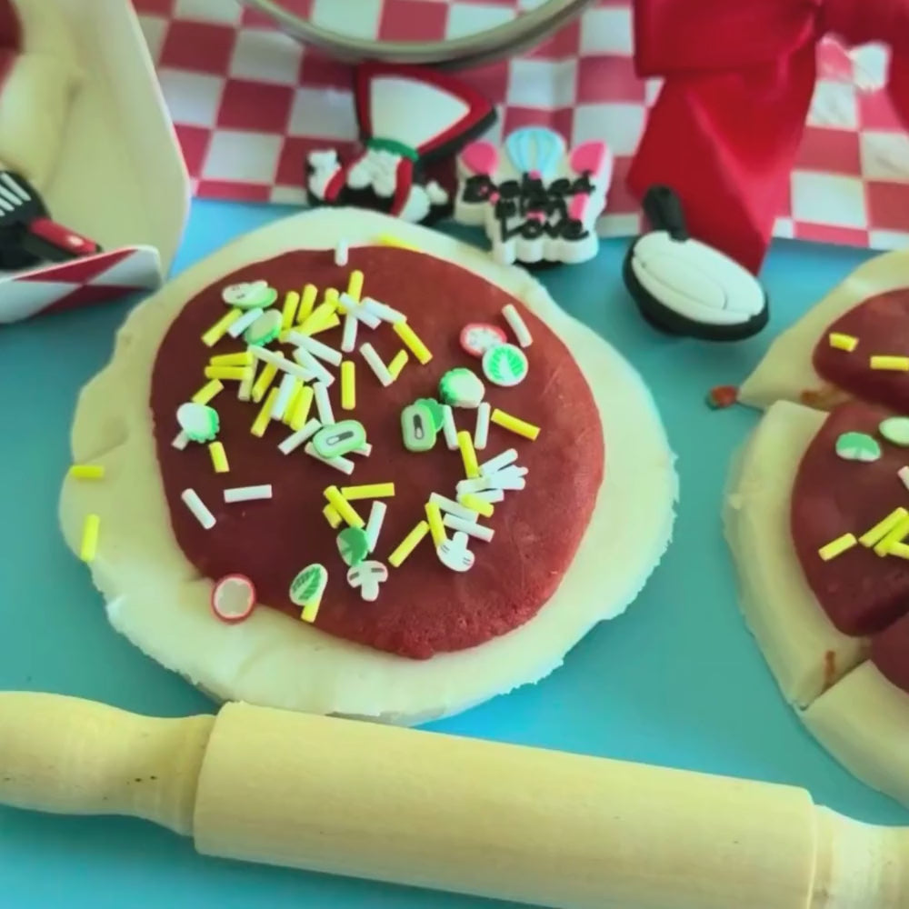 Pizza Play Dough Pouch