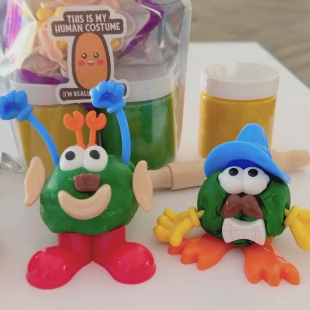 Mr. Dough-tato Play Dough Pouch
