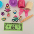 Donut Shop Play Dough Pouch