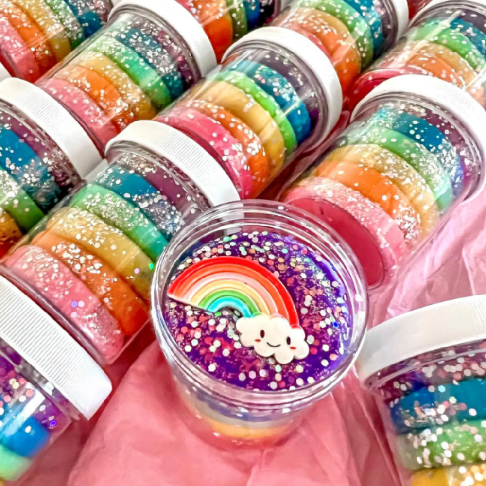 Rainbow Play Dough Jar - McDonald Publishing & Art