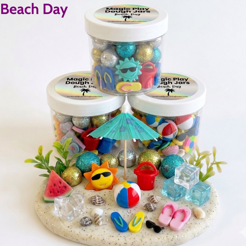 Summer Magic Play Dough Jars - McDonald Publishing House