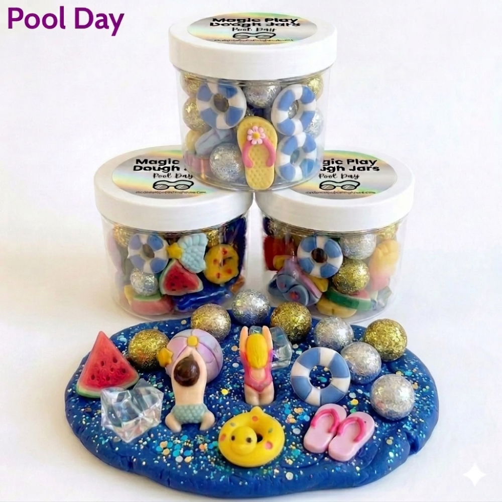 Summer Magic Play Dough Jars - McDonald Publishing House