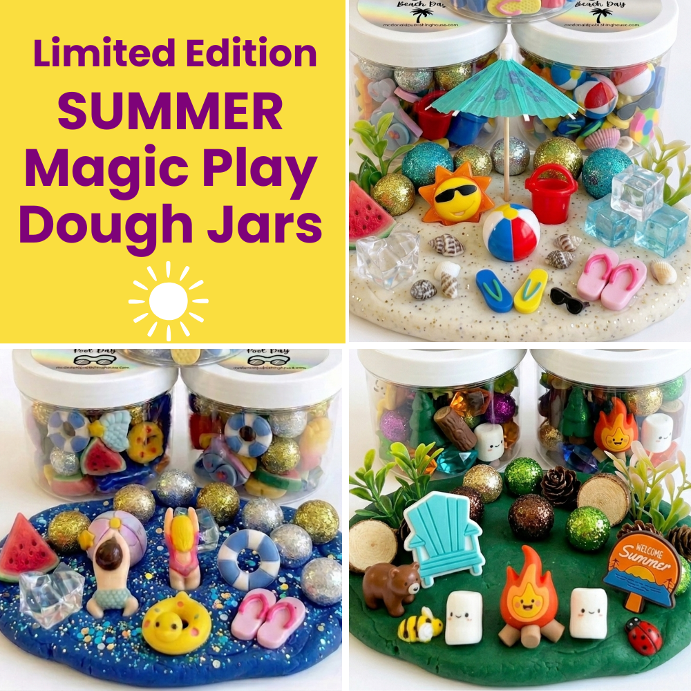 Summer Magic Play Dough Jars - McDonald Publishing House