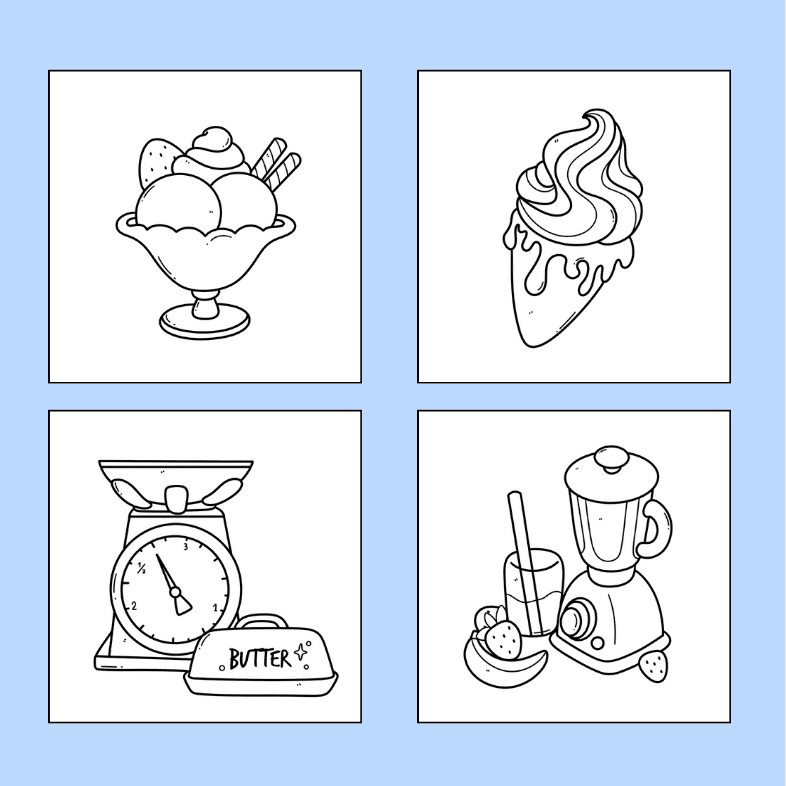 Sweet Desserts Coloring Book - McDonald Publishing House