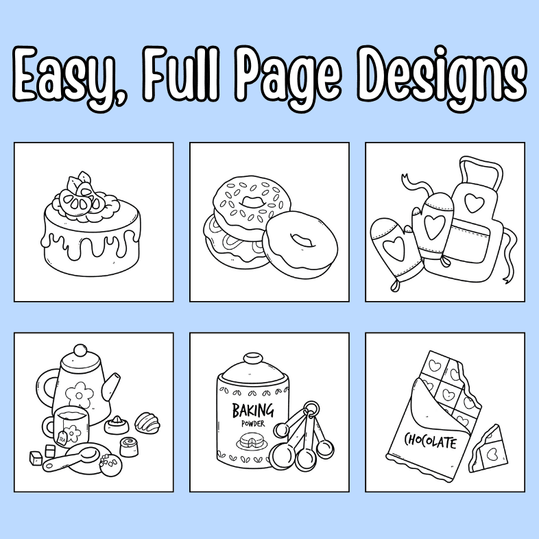 Sweet Desserts Coloring Book - McDonald Publishing House