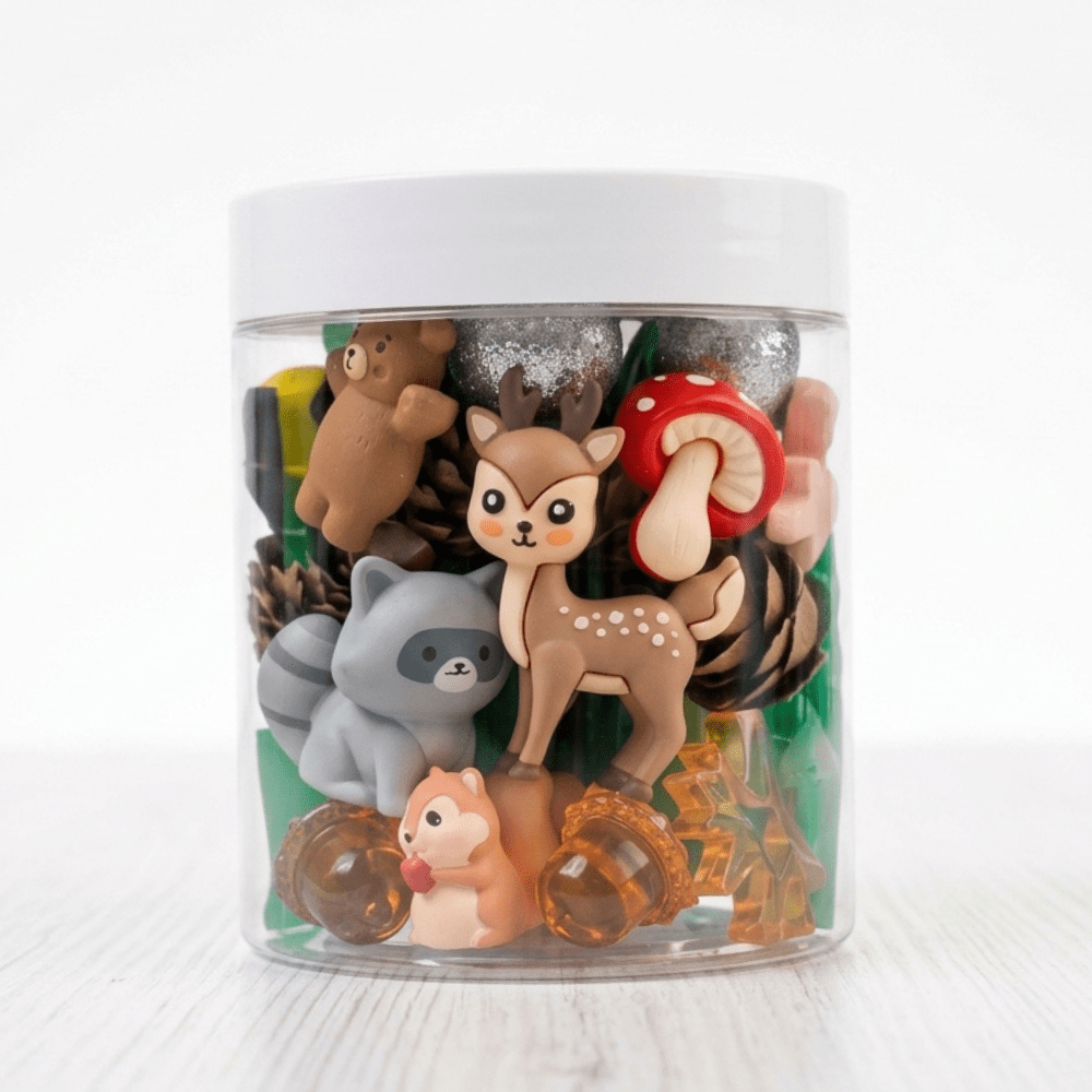 Woodland Animals Play Dough Jar - McDonald Publishing House