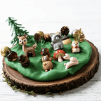 Woodland Animals Play Dough Jar - McDonald Publishing House